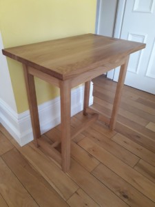 Dining table extension in oak