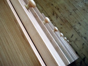 Shaker chest of drawers in beech